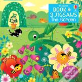 Usborne Book And 3 Jigsaws: The Garden