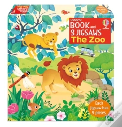 Capa do artigo Usborne Book And 3 Jigsaws: The Zoo