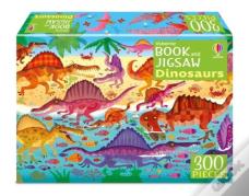 Usborne Book And Jigsaw Dinosaurs