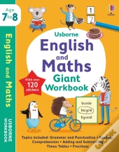 Usborne English And Maths Giant Workbook 7-8