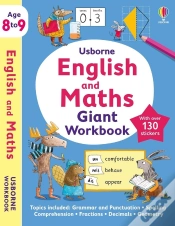 Capa do artigo Usborne English And Maths Giant Workbook 8-9