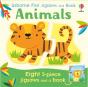 Usborne First Jigsaws And Book: Animals - Preview
