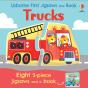 Usborne First Jigsaws And Book: Trucks - Preview
