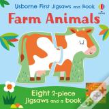 Usborne First Jigsaws: Farm Animals