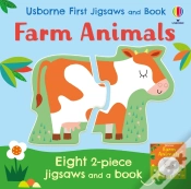 Capa do artigo Usborne First Jigsaws: Farm Animals