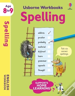 Capa do artigo Usborne Workbooks Spelling 8-9