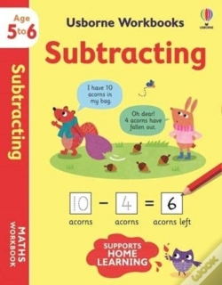Capa do artigo Usborne Workbooks Subtracting 5-6