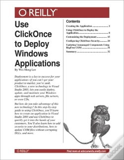 Capa do artigo Use Clickonce To Deploy Windows Applications