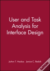 Capa do artigo User And Task Analysis For Interface Design