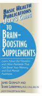 User'S Guide To Brain-Boosting Supplements - Preview