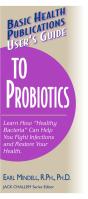 User'S Guide To Probiotics - Preview