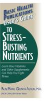 User'S Guide To Stress-Busting Nutrients - Preview