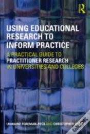 Capa do artigo Using Educational Research To Inform Practice