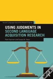 Capa do artigo Using Judgments In Second Language Acquisition Research