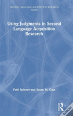 Capa do artigo Using Judgments In Second Language Acquisition Research