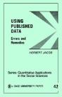 Using Published Data - Preview