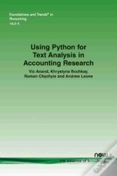 Using Python For Text Analysis In Accounting Research