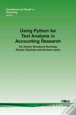 Capa do artigo Using Python For Text Analysis In Accounting Research