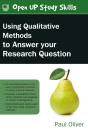 Using Qualitative Methods To Answer Your Research Question - Preview