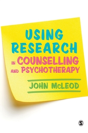 Using Research In Counselling And Psychotherapy - Preview
