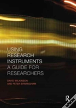 Capa do artigo Using Research Instruments
