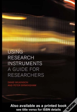 Capa do artigo Using Research Instruments
