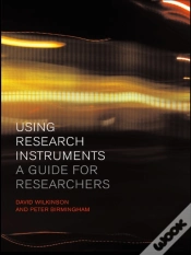 Capa do artigo Using Research Instruments