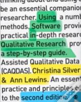 Using Software In Qualitative Research