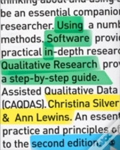 Capa do artigo Using Software In Qualitative Research