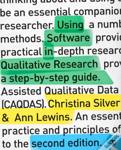 Capa do artigo Using Software In Qualitative Research