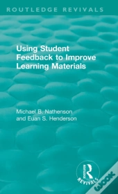 Using Student Feedback To Improve Learning Materials