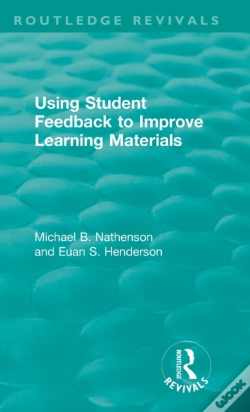 Capa do artigo Using Student Feedback To Improve Learning Materials