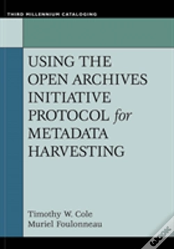Capa do artigo Using The Open Archives Initiative Protocol For Metadata Harvesting