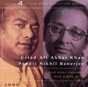 Capa do artigo Ustad Ali Akbar Khan, Pandit Nikhil Banerjee - CD