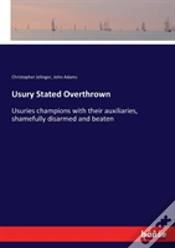 Capa do artigo Usury Stated Overthrown