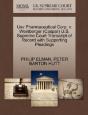 Usv Pharmaceutical Corp. V. Weinberger (Caspar) U.S. Supreme Court Transcript Of Record With Supporting Pleadings - Preview