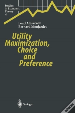 Capa do artigo Utility Maximization, Choice And Preference