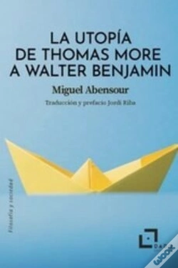 Capa do artigo Utopia De Thomas More A Walter Benjamin, La