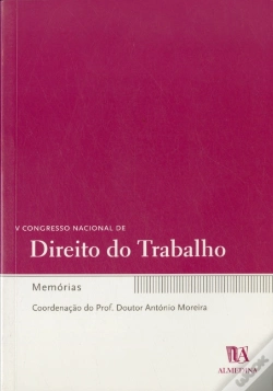 Capa do artigo V Congresso Nacional de Direito do Trabalho 
