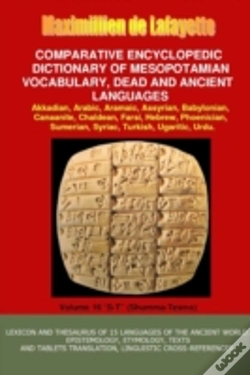 Capa do artigo V16.Comparative Encyclopedic Dictionary