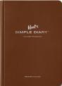 Va-Keel Simple Diary I Brown - Preview