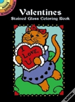 Capa do artigo Valentines Stained Glass Coloring B