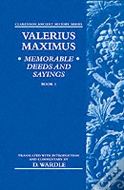 Capa do artigo Valerius Maximus