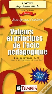 valeurs & principes de l'acte pedagogique