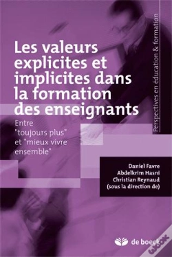 Capa do artigo Valeurs Implicite Et Explicite Dans La Formation