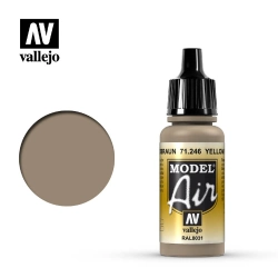 Capa do artigo Vallejo Model Air Yellow Brown 71246