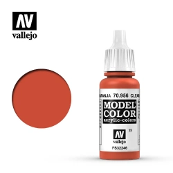 Capa do artigo Vallejo Model Color Clear Orange 70956