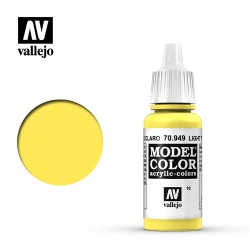 Capa do artigo Vallejo Model Color Light Yellow 70949