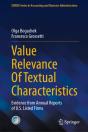 Value Relevance Of Textual Characteristics - Preview