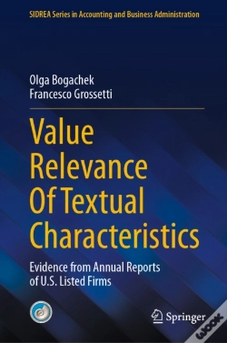 Capa do artigo Value Relevance Of Textual Characteristics